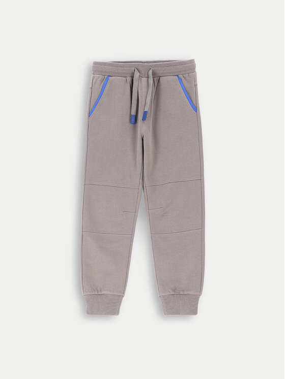 Coccodrillo Coccodrillo Долнище анцуг ZC4120201FBK Сив Regular Fit