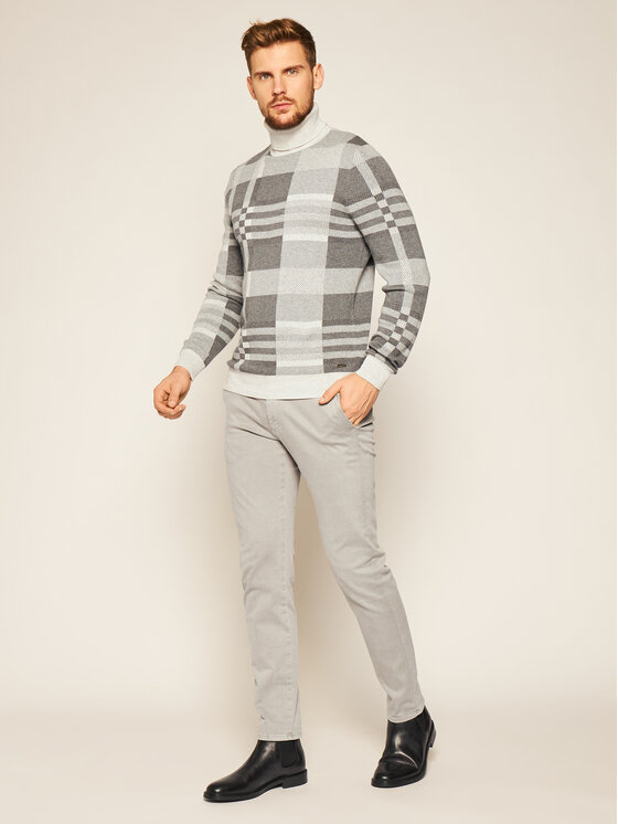 Roy Robson Roy Robson Dolcevita 3852-91 Grigio Regular Fit