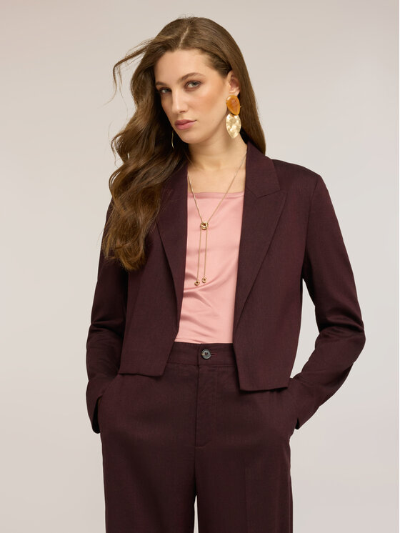 Motivi Motivi Giacca da abito Q061Q001078N036 Bordeaux Regular Fit