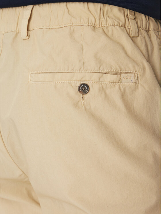 Paul&Shark Paul&Shark Шорти от плат 25414026 Бежов Regular Fit