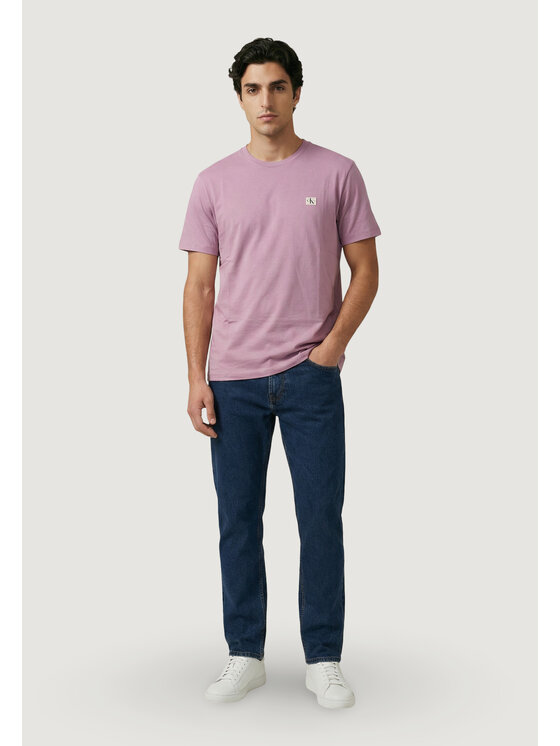 Calvin Klein Jeans Calvin Klein Jeans T-shirt SS BADGE 30S JERSEY Rosa Casual Fit