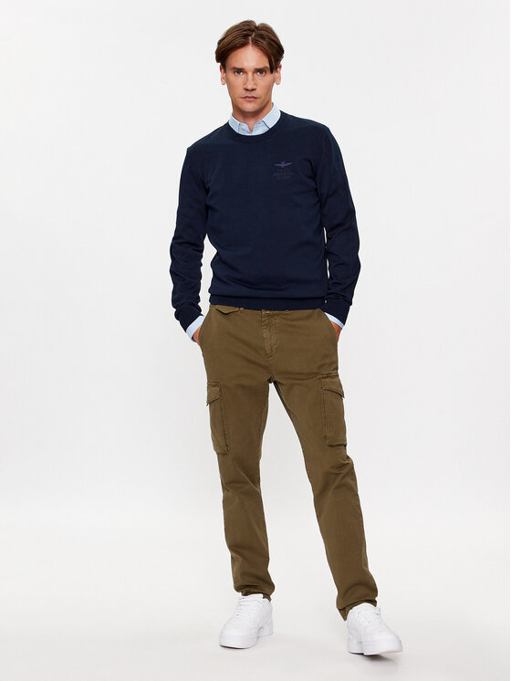 Aeronautica Militare Aeronautica Militare Maglione 232MA1446L506 Blu scuro Regular Fit