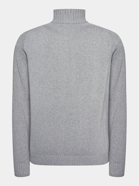 INDICODE INDICODE Megztinis Yosevally 35-719 Pilka Regular Fit