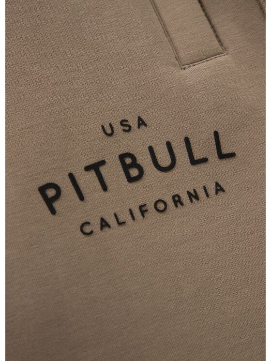 PITBULL PITBULL Spodnie dresowe AUTOMATIC Beżowy Regular Fit