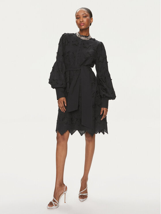 Bruuns Bazaar Bruuns Bazaar Kokteilinė suknelė Chanella BBW3894 Juoda Regular Fit