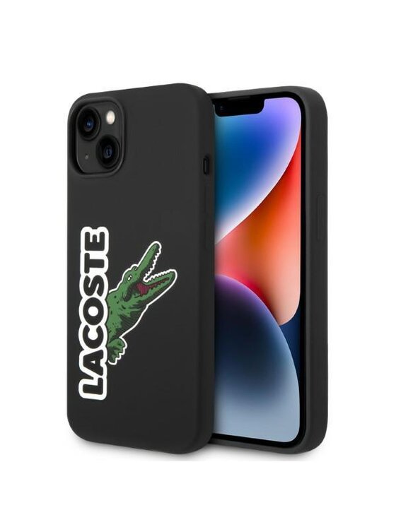 Lacoste Lacoste Etui na telefon iPhone 14 Plus Czarny