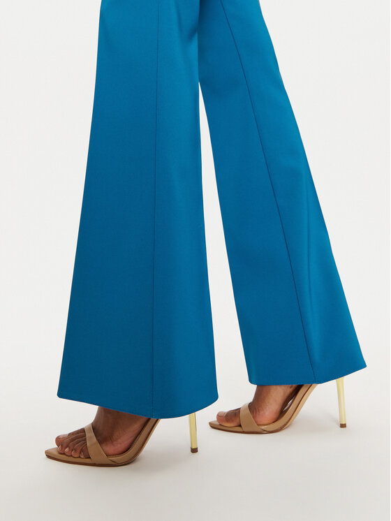 Rinascimento Rinascimento Pantaloni din material 1000769232086 Albastru Regular Fit