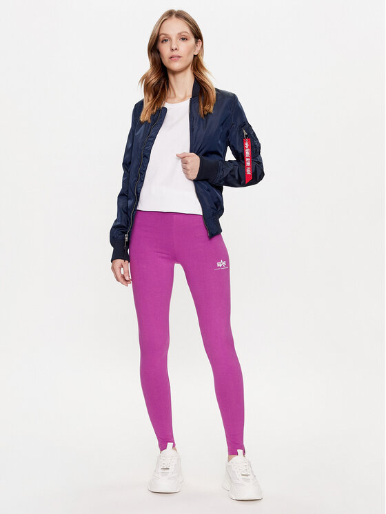 Alpha Industries Alpha Industries Kurtka bomber MA-1 141041 Niebieski Slim Fit
