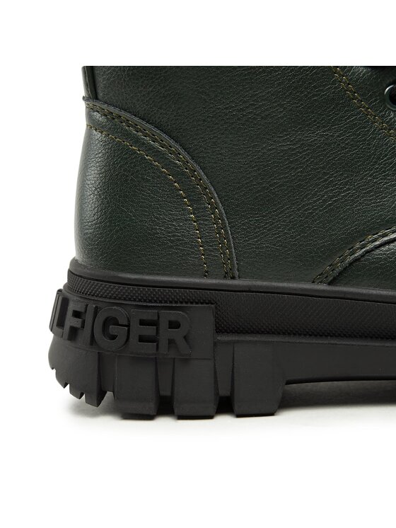Tommy Hilfiger Tommy Hilfiger Zimske čizme T3A5-33057-1355406 M Zelena
