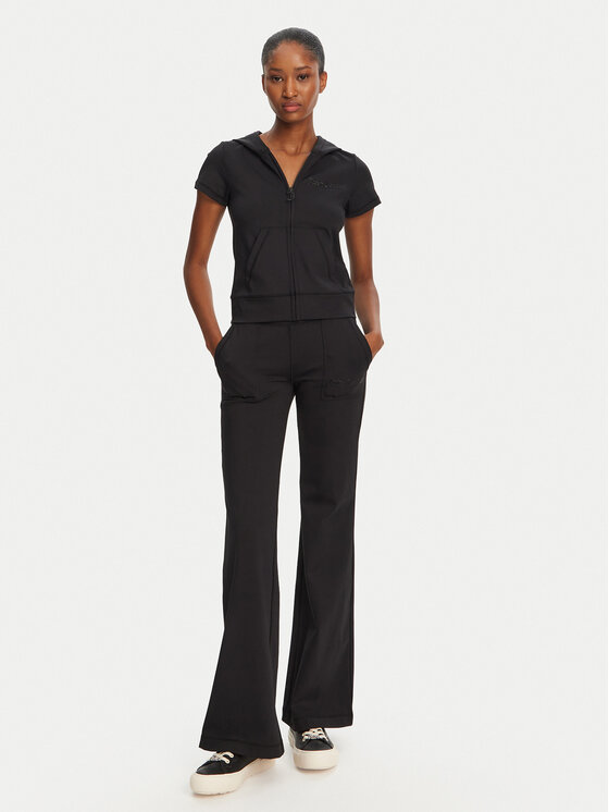 Juicy Couture Juicy Couture Спортивні штани Active JCSML125403 Чорний Flared Leg