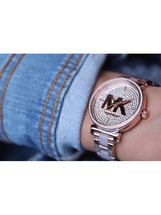 Michael Kors Michael Kors Ρολόι MK4336 Ροζ χρυσό