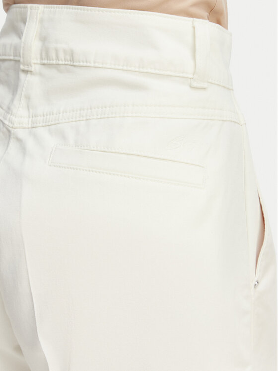 BOSS BOSS Stoffhose C Tanjura5 50558693 Creme Regular Fit