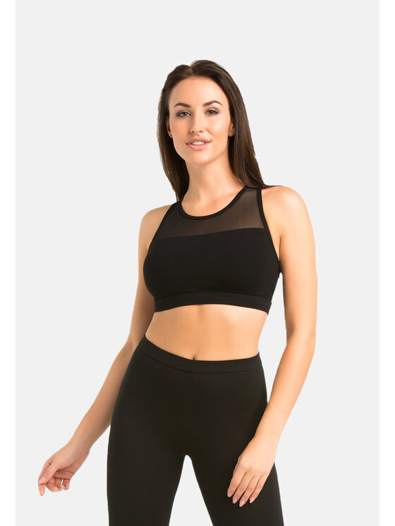 Teyli Teyli Biustonosz sportowy 208 Czarny