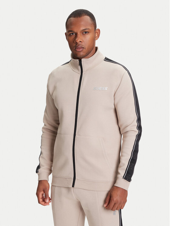 Guess Guess Μπλούζα Z2YQ10 KB3P2 Μπεζ Regular Fit