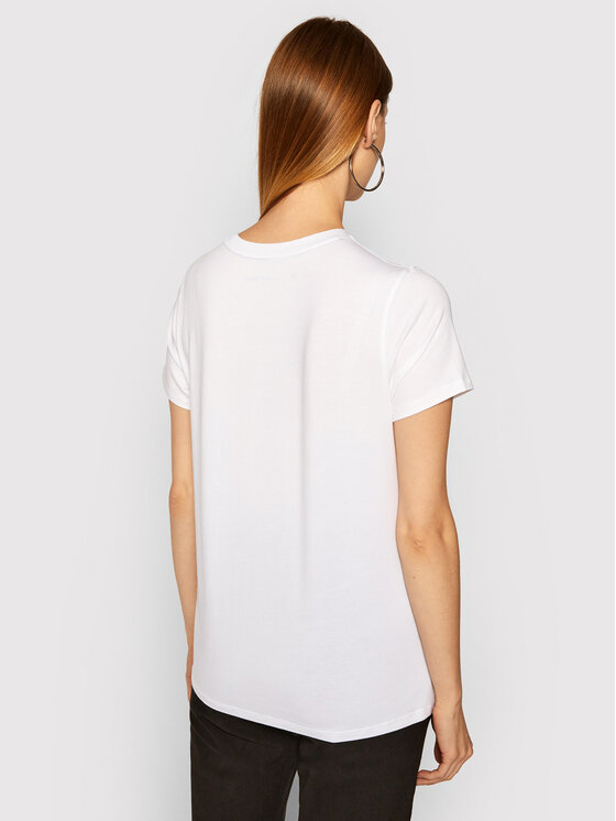 DKNY Sport DKNY Sport T-Shirt DP8T5894 Biały Regular Fit