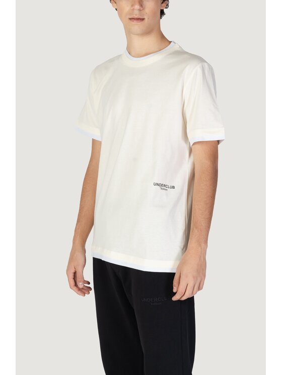 Underclub Underclub T-Shirt 24IUC80147 Biały Shirt Fit
