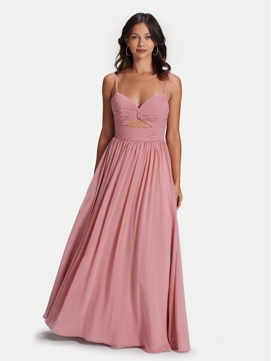Hey Kyla Hey Kyla Vakarinė suknelė 5AH025HK Rožinė Slim Fit