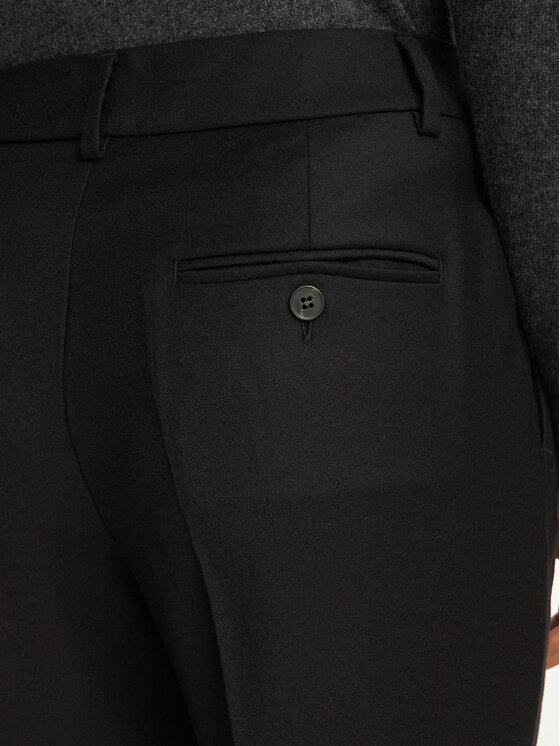 Weekend Max Mara Weekend Max Mara Stoffhose Caldaia 2625136112 Schwarz Regular Fit