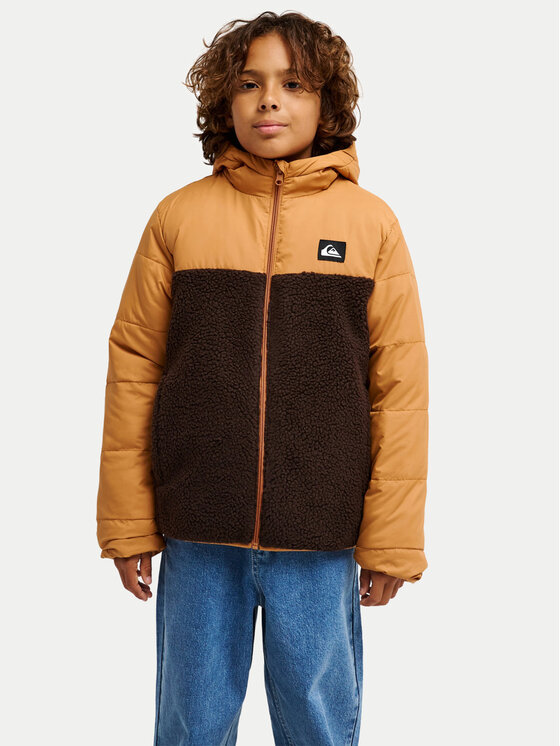 Quiksilver Quiksilver Giubbotto invernale Scaly Reversible EQBJK03347 Arancione Regular Fit