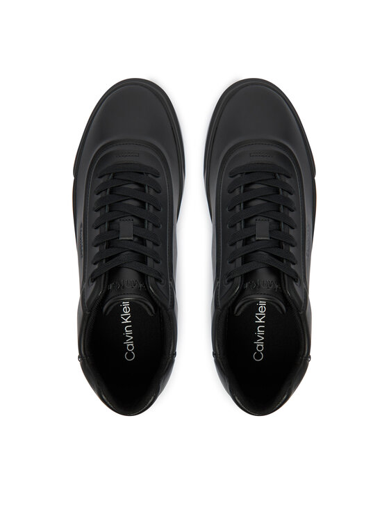 Calvin Klein Calvin Klein Sneakersy Basket Cups Oxf Lup Hf Lth YM0YM01452 Černá
