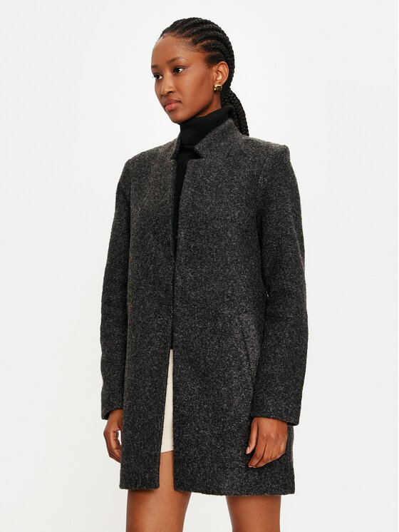 Vero Moda Prechodný kabát Elitekatrine 10311258 Sivá Regular Fit
