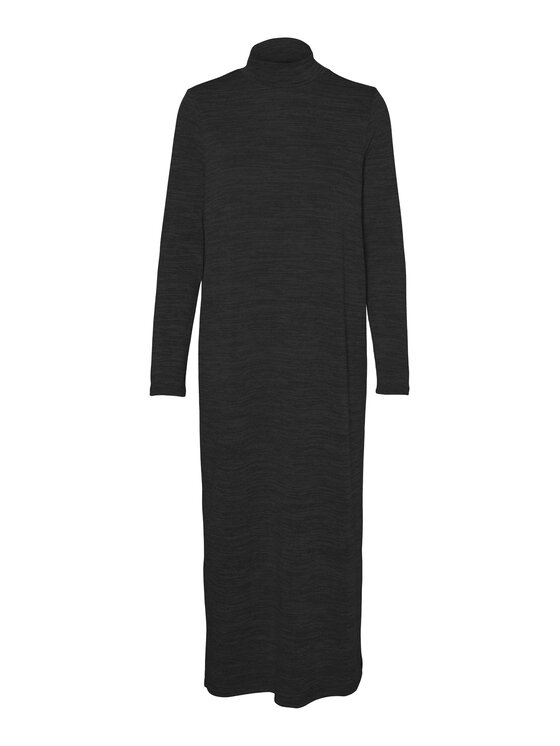 Vero Moda Vero Moda Плетена рокля 10293849 Черен Regular Fit