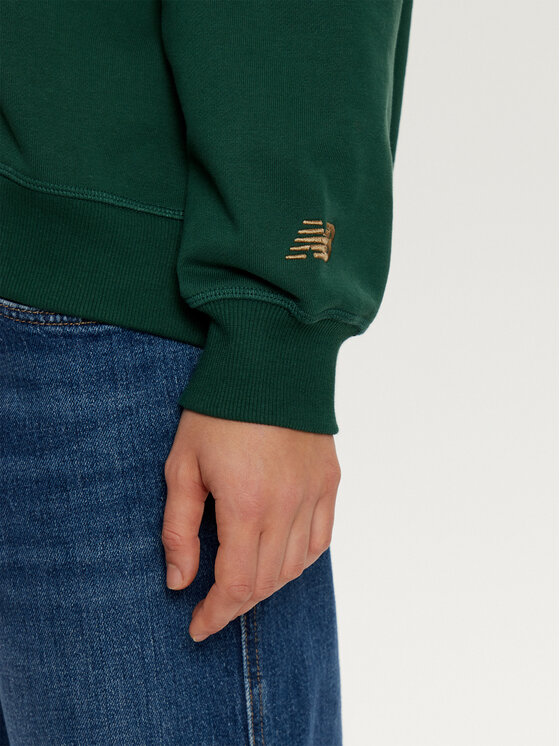 New Balance New Balance Bluza WT43553 Zielony Oversize