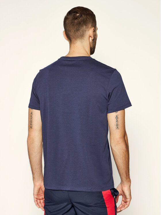 Tommy Sport Tommy Sport T-Shirt Graphic S20S200193 Granatowy Regular Fit