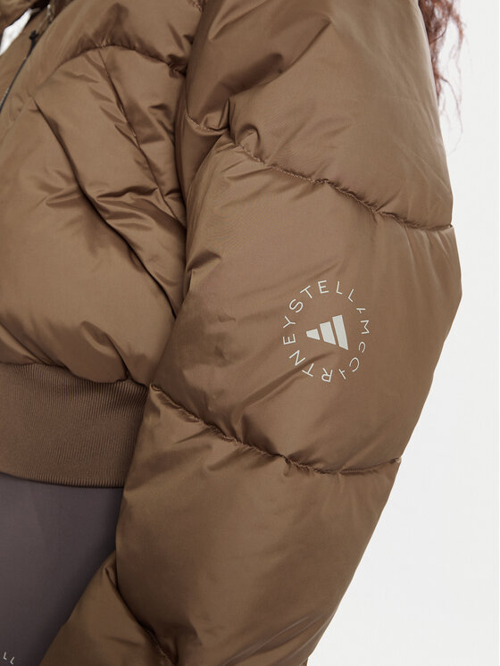 adidas by Stella McCartney adidas by Stella McCartney Kurtka zimowa JM3652 Beżowy Loose Fit