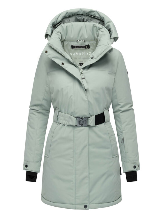 Navahoo Navahoo Kurtka zimowa Frostkuss Zielony Regular Fit