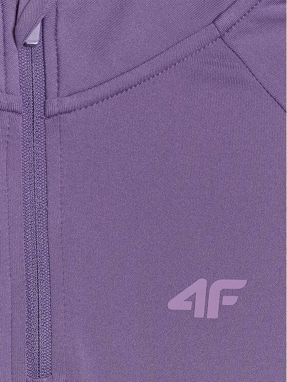 4F 4F Longsleeve SKI UNDERWEAR Fioletowy Regular Fit