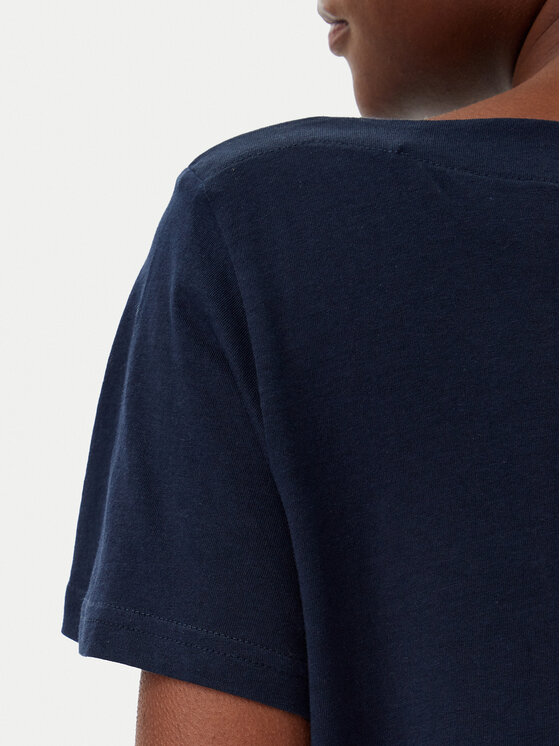 Tom Tailor Tom Tailor T-krekls 1045544 Tumši zils Regular Fit