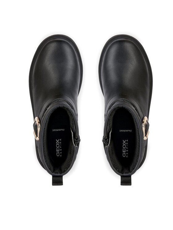 Geox Geox Μποτάκια Jr Eclair J369QI 000BC C9999 S Μαύρο