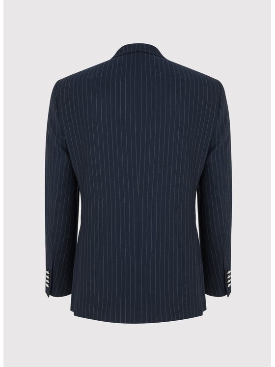 Pako Lorente Pako Lorente Marynarka P24WF-3X-025 Granatowy Slim Fit