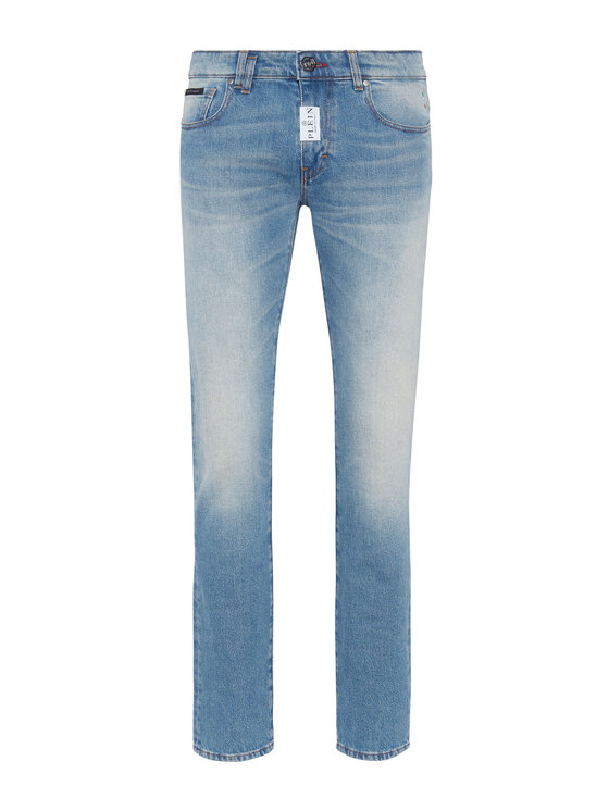 PHILIPP PLEIN PHILIPP PLEIN Jeansy 15535 Niebieski jasny Slim Fit