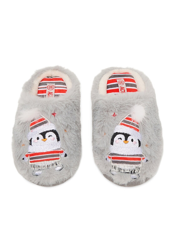 Action Boy Action Boy Пантофи 22SAG5005 Сив