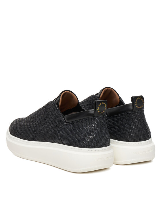 Alexander Smith Alexander Smith Sneakersy Wembley Slip-On ASBDWLM Čierna