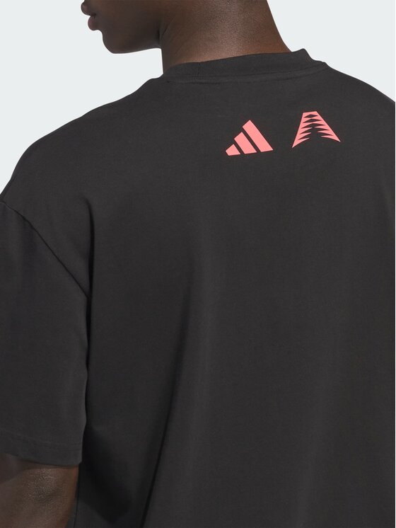 adidas adidas Koszulka techniczna Anthony Edwards Dawg Czarny Oversize
