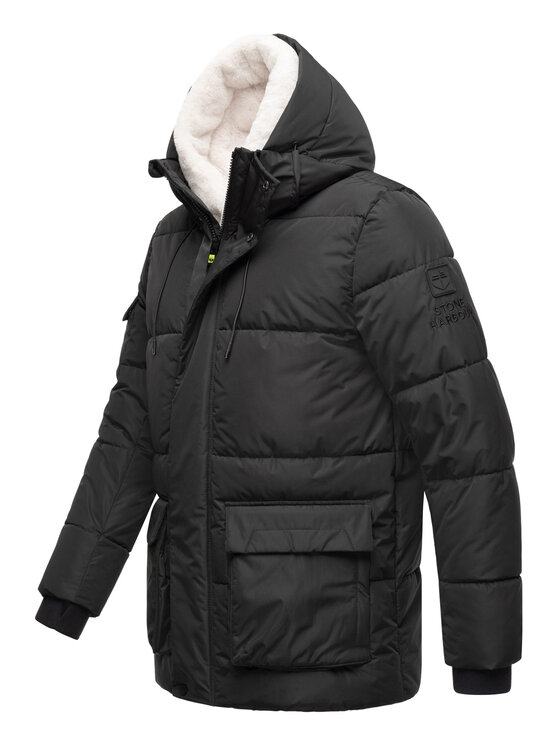 Stone Harbour Stone Harbour Kurtka zimowa Lauroo Czarny Regular Fit