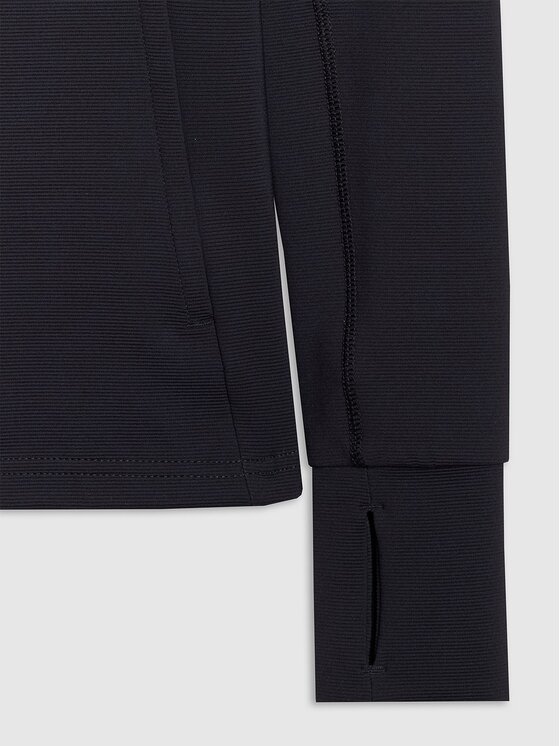 4F 4F Bluza techniczna 4FWSS25TFSWF466-20S Czarny Slim Fit