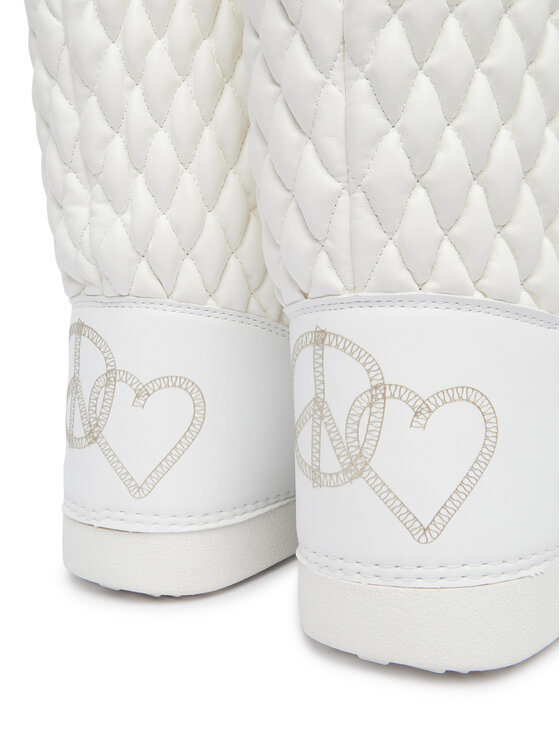 LOVE MOSCHINO LOVE MOSCHINO Śniegowce JA24312G0PISQ100 Biały