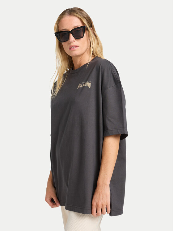 Billabong Billabong Marškinėliai Paradise Sunkiss EBJZT00505 Pilka Loose Fit