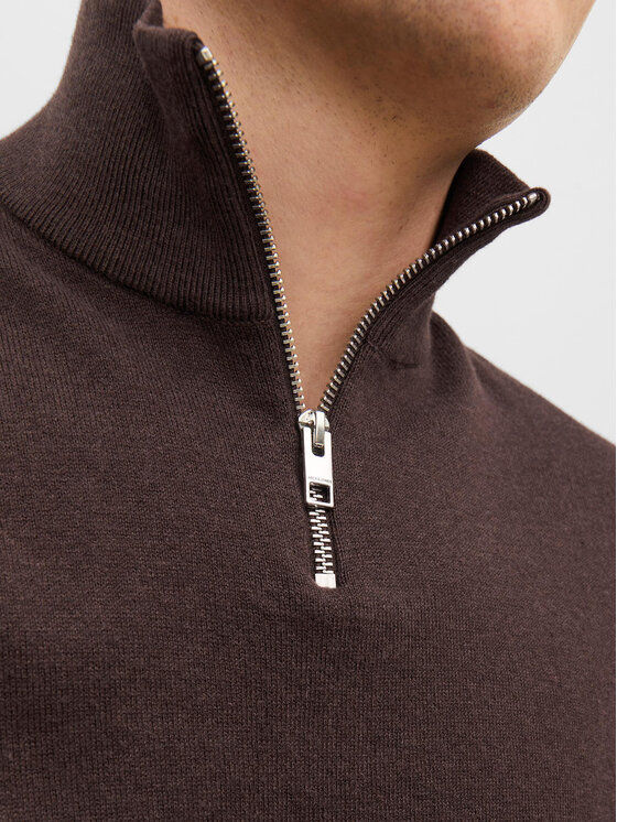 Jack&Jones Jack&Jones Džemperis 12189339 Brūns Regular Fit