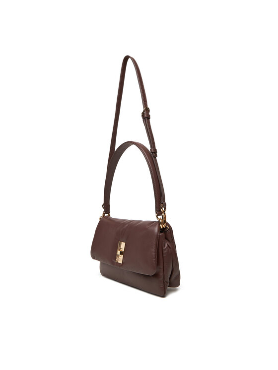 Tommy Hilfiger Tommy Hilfiger Ročna torba Soft Leather Conv Crossover AW0AW17638 Rjava