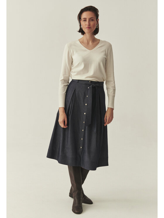 TATUUM TATUUM Svetr NICOLLA Bílá Classic Fit