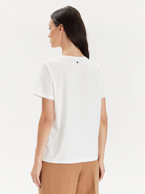 Weekend Max Mara Weekend Max Mara Tričko Magno 2415941072 Biela Regular Fit
