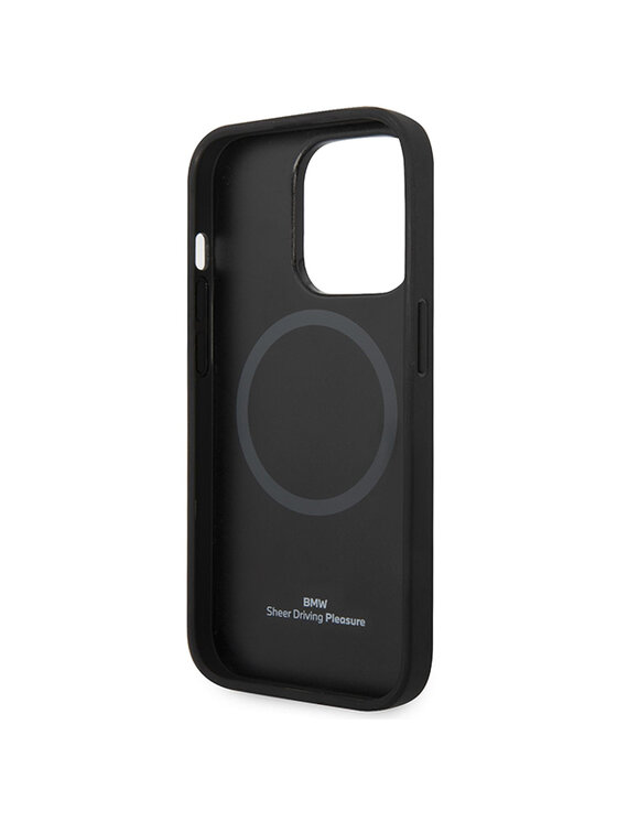 BMW Motorsport BMW Motorsport Etui na telefon iPhone 14 Pro Max Granatowy