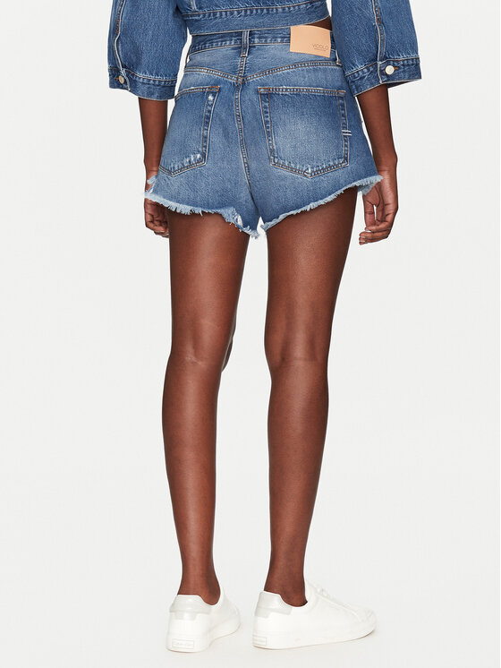 ViCOLO ViCOLO Jeansshorts DD5215 Dunkelblau Regular Fit