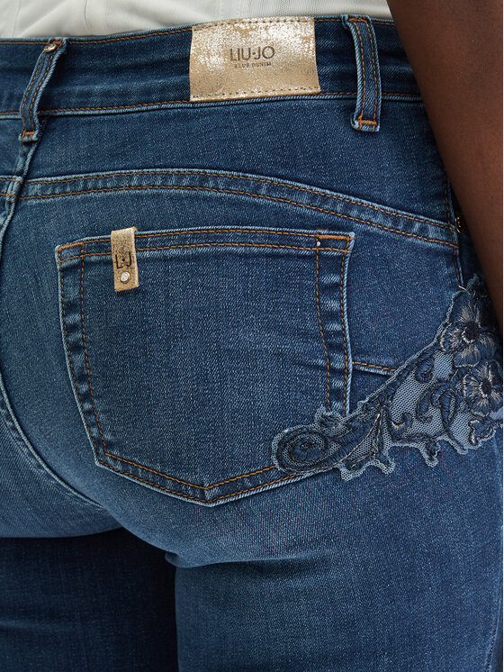 Liu Jo Liu Jo Jeansy UA6013 D4186 Tmavomodrá Slim Fit