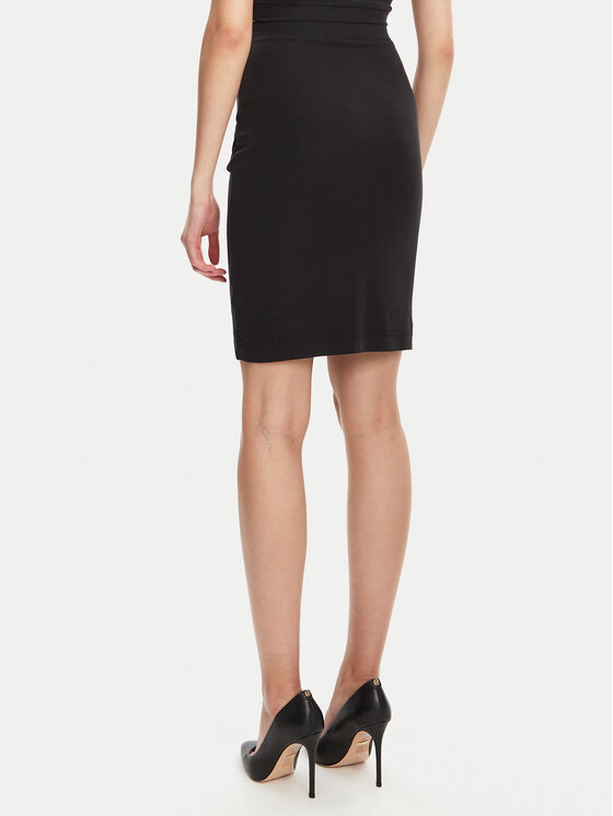 Guess Guess Fustă mini W5YD64 KAQL2 Negru Regular Fit